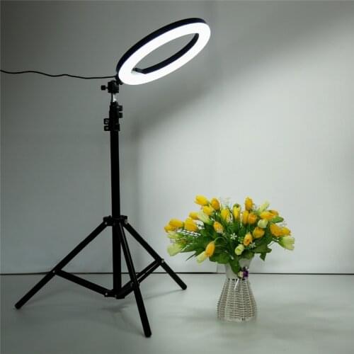 ST-10 10 Inch Ring Light Kit LED Ring Light Selfie Ring Light with Tripod for Youtube Tiktok Live Lighting Photography