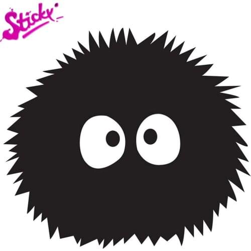 STICKY My Neighbor Totoro Dust Elf Car Sticker Decal Decor For Motorcycle Off-road Laptop Helmet Trunk Guitar