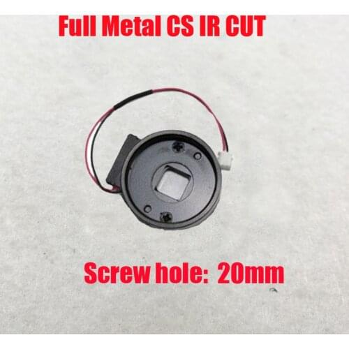 Free shipping Full Metal High Quality CCTV Camera IP camera Module Accessories CS Mount Lens IR-Cut Filter