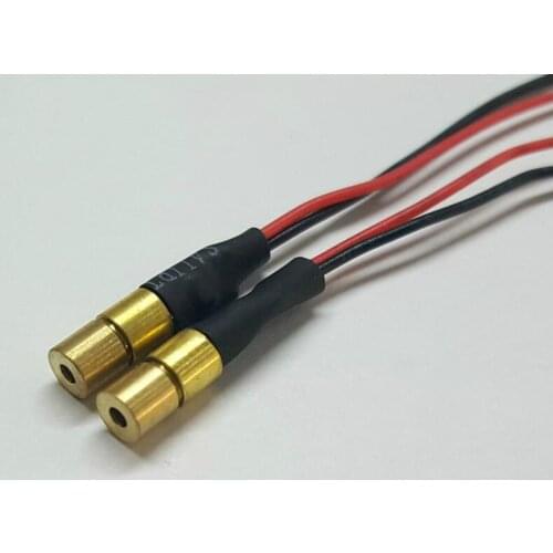 4mm 635nm 5mw Mini Red Spot Positioning Laser Diode Module Emitting Diode Lamp Light High Quality DIY