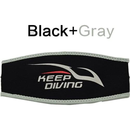 Neoprene Scuba Diving Mask Head Strap Cover Mask Padded Protect Long Hair Band Strap-Wrapper For Added Comfort Equipment