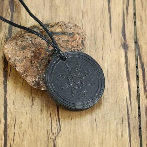 New Anti Radiation Shield EMF Protection Negative Ion Balance Energy Necklace Pendant