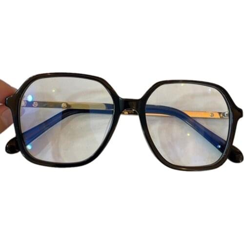 Computer Myopia Glasses Frame Women Men With Brand Box Fashion Luxury Square Glasses Frame 2021