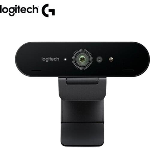 Logitech Original Brio C1000e 4K Ultra HD Pro Webcam HDR Windows Hello RightLight Autofocus for Laptop PC Conference Live Stream