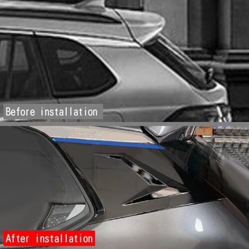 It is suitable for the ABS material exterior decoration of the special refitted rear window panel of 2020 corolla cross