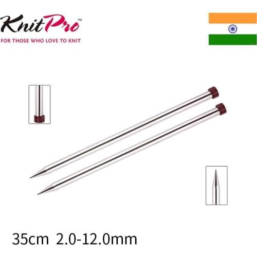 Knitpro Nova Metal 35cm Single Pointed Knitting Needle