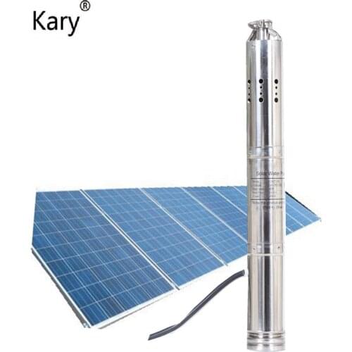 Kary 12v 1inch outlet lift 20m 2000l/h solar power pool pond water pump with 3 inch diameter