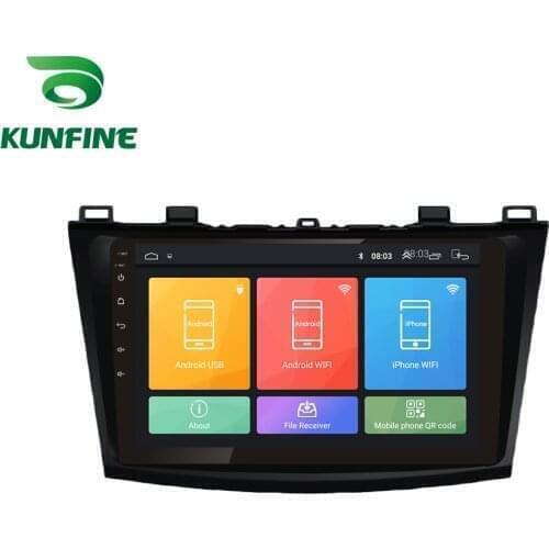 Octa Core Android 10.0 Car DVD GPS Navigation Player Deckless Car Stereo For MAZDA 3 2011- 2016 Radio Headunit