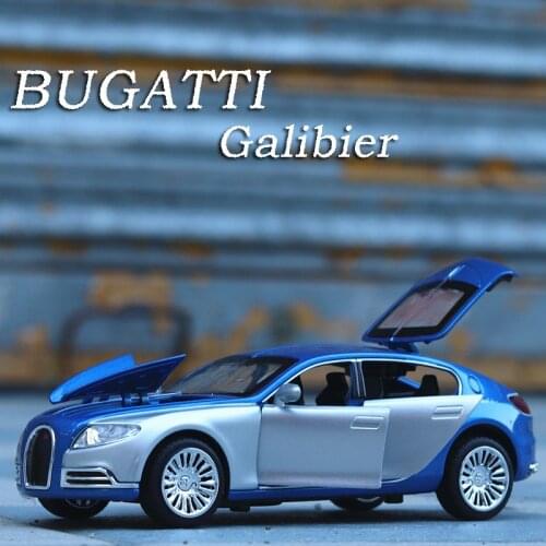 1:32 Bugatti Galibier Sports Car Alloy Car model Diecasts & Toy Vehicles Car Model Simulation Model Collection Children Gifits