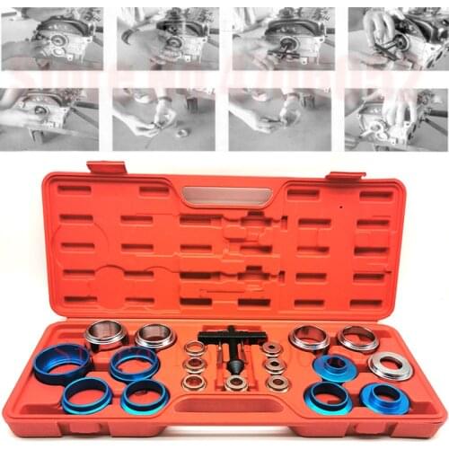 21pcs Crank Oil Seal Remover Installer Tool Set Kit Universal Seals 27mm - 58mm Crankshaft