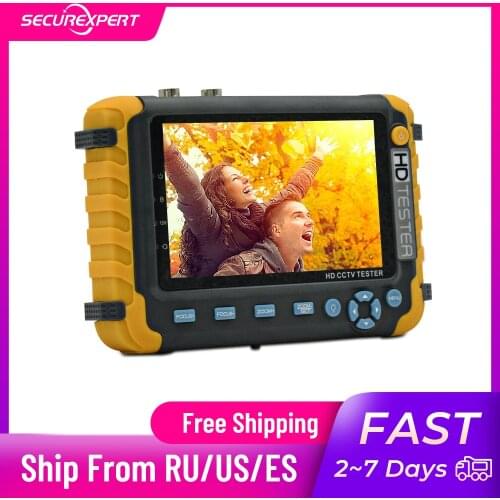 8MP Analog tester Monitor cctv tester Video surveillance monitor for camera mini monitor cctv ahd monitor tester cftv cameras