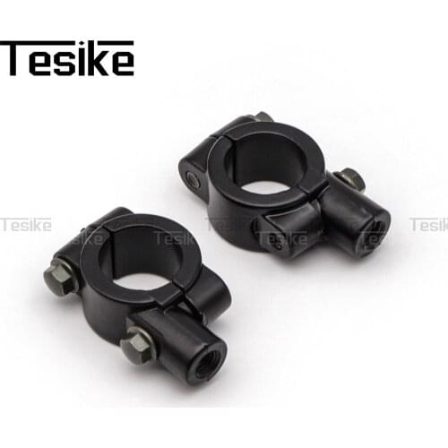 Motorcycle accessories mirror Mount Clamp Rear View Mirror Holder Bracket Size 22mm 8mm 10mm