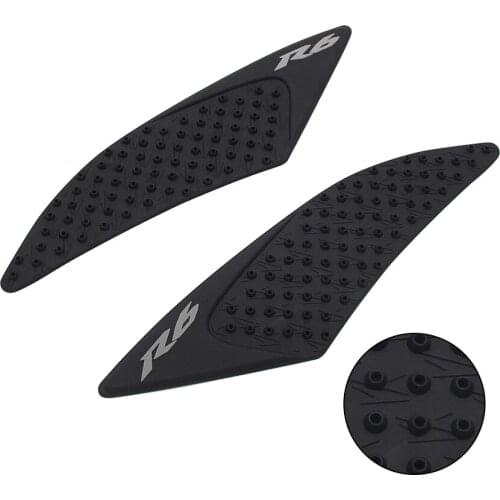 Motorcycle Accessories Tank Traction Side Pad Gas Knee Grip Protector Sticker For Yamaha YZF R6 2017-2018