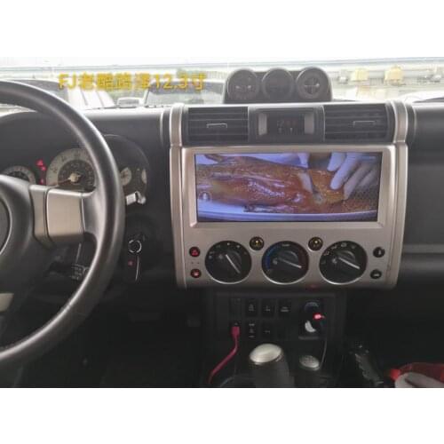 For Toyota FJ Cruiser 2007-2018 2 din IPS touch screen Android 10.0 Car Multimedia player car BT audio stereo GPS navi head unit