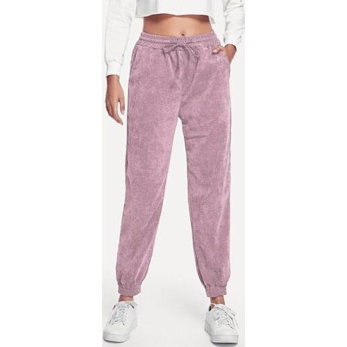 BBYES Women's Corduroy Trousers