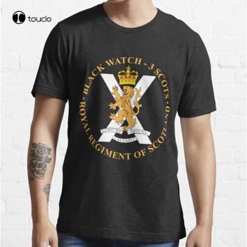 The Black Watch Scotland Royal Regiment T-Shirt Tee Shirt