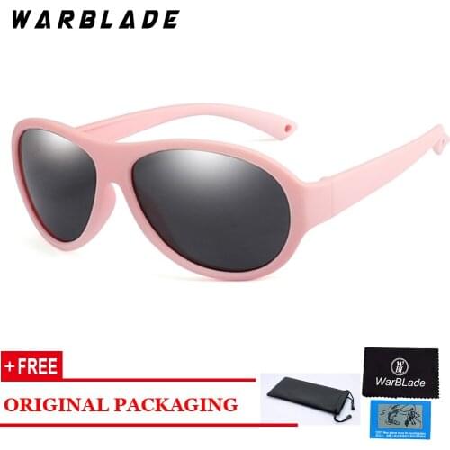WarBlade Polarized Kids Sunglasses Boys Girls Baby Infant Sun Glasses 100% UV400 Eyewear Child Shades Oculos Infantil 2019