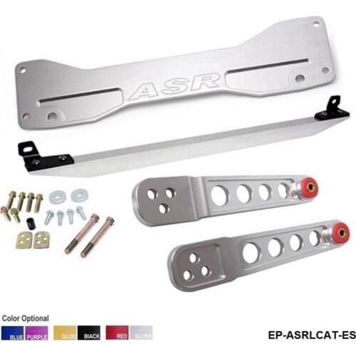 For Honda Element 02-06 Acura RSX DC5 REAR SUBFRAME BRACE+TIE BAR+Rear Lower Control Arm EP-ASRLCAT-ES
