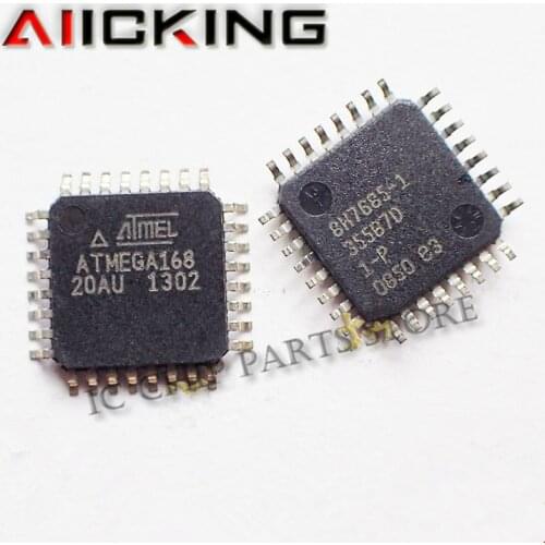 ATMEGA168-20AU 10PCS ATMEGA168-20AU ATMEGA168 TQFP-32 New original IC In stock