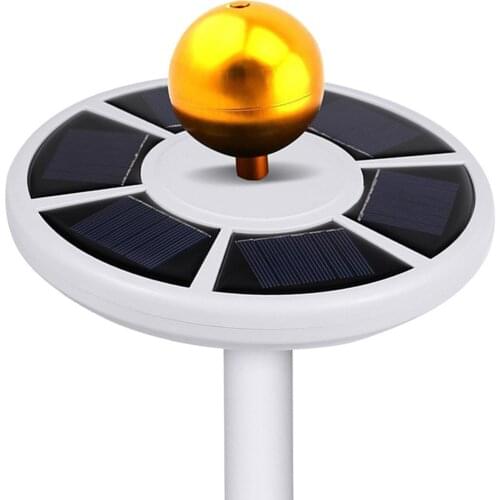 26 LED Solar Power Flag Pole Lights Lamp Flashlight Night Light For Camping Outdoor