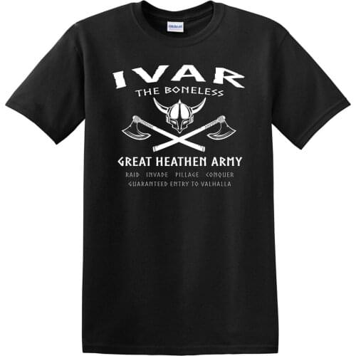Ivar The Boneless T-SHIRT - Norse Odin Viking Ragnar Thor Valhalla