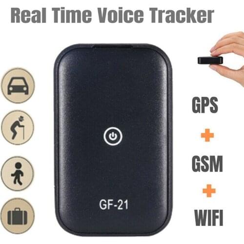 GF21 Mini Voice Activated Recorder GPS Tracker Audio Recording Device WIFI/GSM Car ocator Car gps tracker