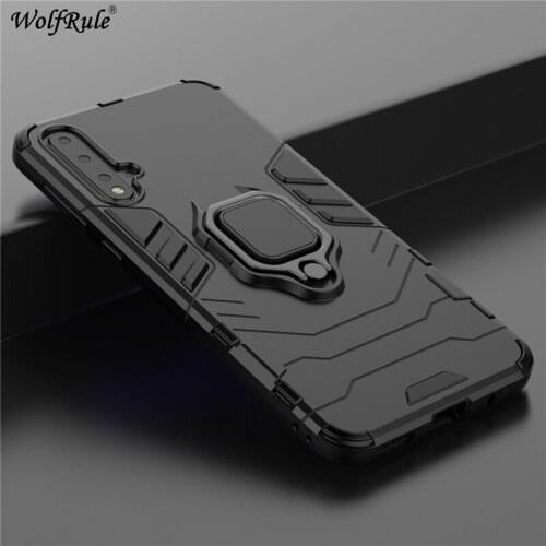 Holder Magnetic Case For Huawei Nova 5 Pro Case 6.39" Durable Metal Ring Stand Cover For Huawei Nova 5 Pro/Nova 5 Case Cover