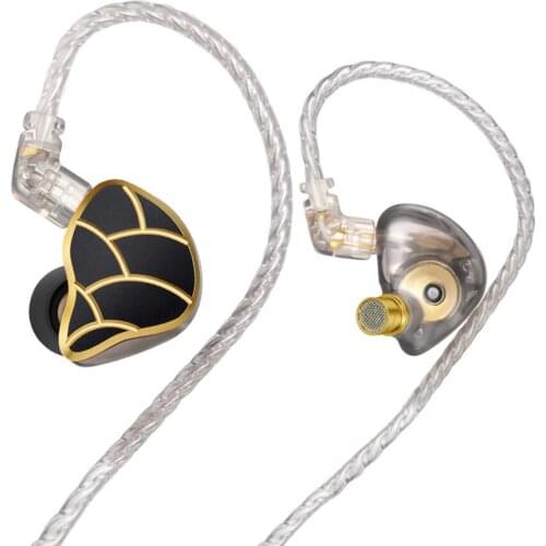 FENGRU ND-N10 1DD+4BA Hybrid Driver Unit In Ear Earphone HiFi sport music earbuds With 0.75mm Pin Detachable DJ Stage IEM