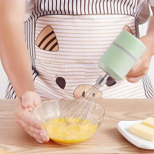 New Wireless Whisk Household Rechargeable Mini Hand-held Whisk Beating Butter Baking Portable Stirring Whisk