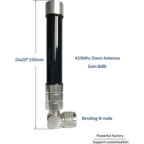 External 433Mhz Antenna Omni Outdoor Aerial lte 4g 2.4g 5g 5.8g Fiberglass Antenna 1pcs