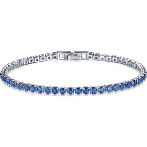 YJGS Fashion Adjustable Bracelet Bangle Inlaid 3MM Cubic Zirconia Bracelets Ladies Charm Tennis Bracelets Daily Jewelry