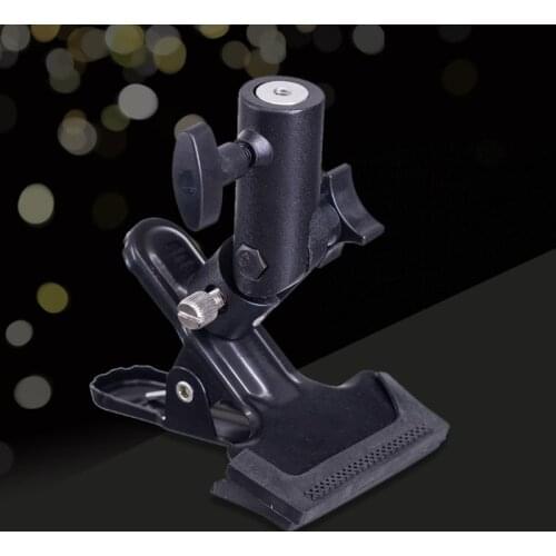 Reflector Clip E-shape Clamp Light Stands Attachment for Background Reflector C7AB