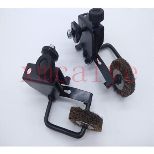 2 pair new complete Man Roland offset printing spare parts brush wheel Roland 700 200 pinch roller assembly brush component