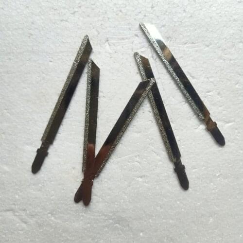 6pcs 100mm Long Diamond Files Jig Saw For Tile Glass When Install Ppr Tube Water Faucet Bosch Standard