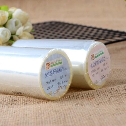 AG HOOMIN 8cm 10cm Transparent Clear Mousse Surrounding Edge Wrapping Tape Baking Cake Dessert Collar DIY Cake Decorating Tools