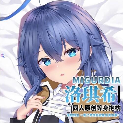 Anime Mushoku Tensei Roxy Migurdia Sexy Dakimakura Hugging Body Pillow Case Japanese Otaku Loli Pillow Cushion Cover Gifts
