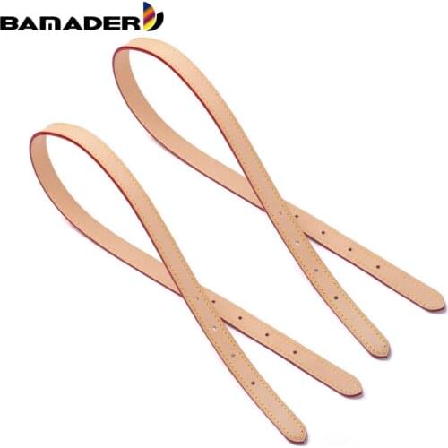 BAMADER O Bag Handle Genuine Leather Handbag Bag Strap DIY Women Shoulder Strap Luxury Short Handle Strap Bag Parts Accessories