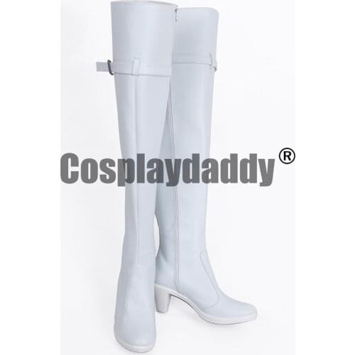 Ten Count Tadaomi Shirotani Tadaomi Manga Cosplay White Shoes Boots S008