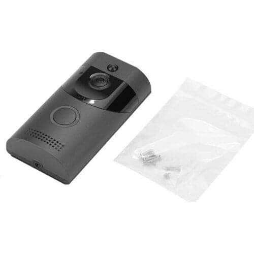 Black Wireless WiFi Smart Doorbell Video Intercom PIR Detection IR Night Vision for Home Security deurbel timbre inalambrico