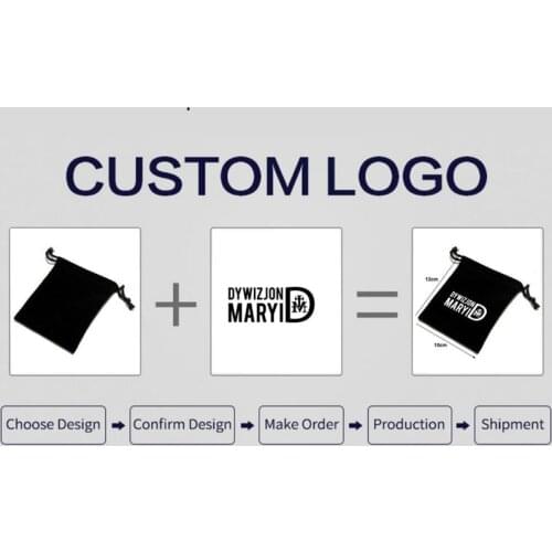 Customized logo for Glasses Cases Bags Cleaning Cloth Private Custom