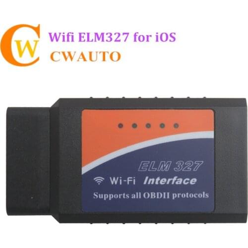 OBD2 ELM327 Wifi V1.5 OBD2 Code Scan Tool ELM327 Wi fi V2.1 Firmware OBDII Code Reader Support iOS System