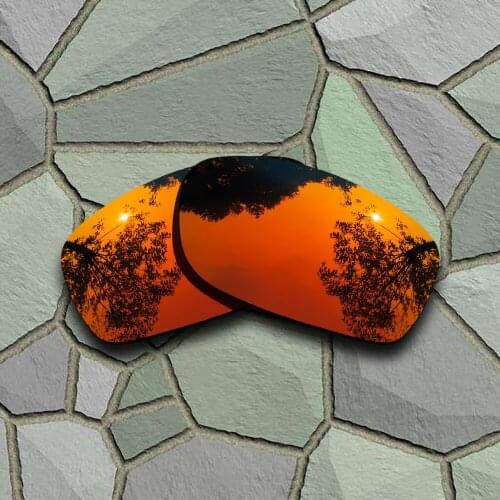 Red Orange Sunglasses Polarized Replacement Lenses for Oakley Fives Squared