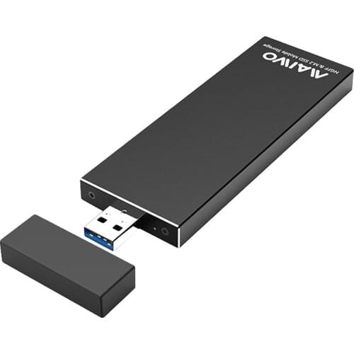 MAIWO K17N Hard Drive Box USB3.0 to M.2 NGFF SATA Protocol Solid State Drive Box