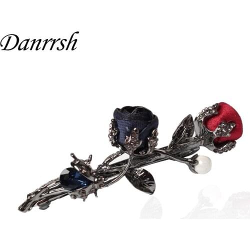 Newest Flower Hair Barrettes Diamond Crystal Hairpin Hair Clips Alloy Big Hairpin Women Girls Elegant Barrettes Hair Accessories