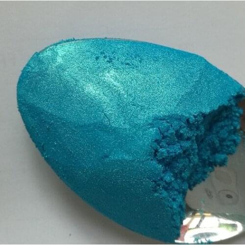 Pearl effect pigments powder 4702 blue gold 25 grams per lot for paints cosmetics