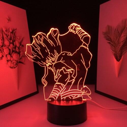 Anime Dr Stone Senkuu LED Light for Kids Birthday Gift Bedroom Decor Nightlight Manga Night Light Room 3D Table Lamp Dr Stone