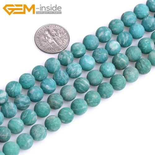 Natural Green Russia Amazonite Stone Beads For Jewelry Making Strand 15inch Bracelet Necklace DIY Gift