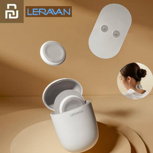 Xiaomi LF Leravan Magic Massage Stickers TENS Pulse Electrical Full Body Relax Muscle Therapy Massager With Charging Case
