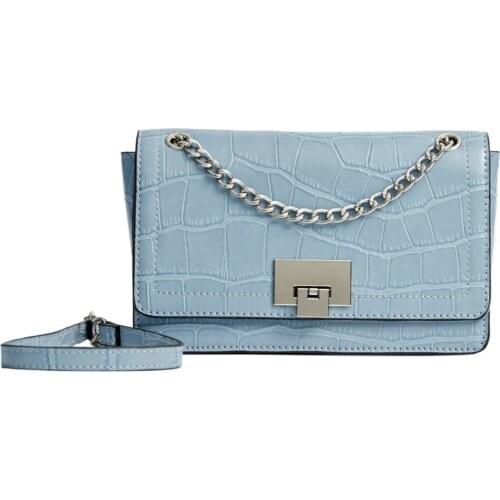 Womens Blue Cross Shoulder Bags 00526001