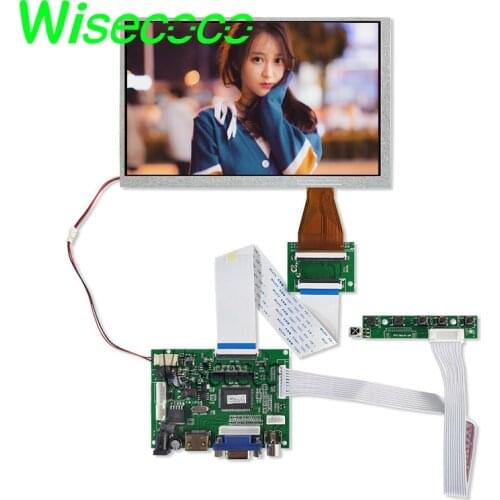 A070VW04 V0 TFT LCD Panel 7''800*480 With VGA 2AV Controller Board